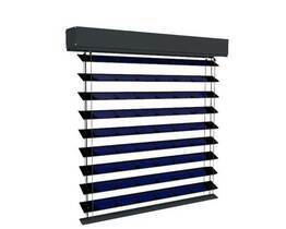 Solar panel blind Type W